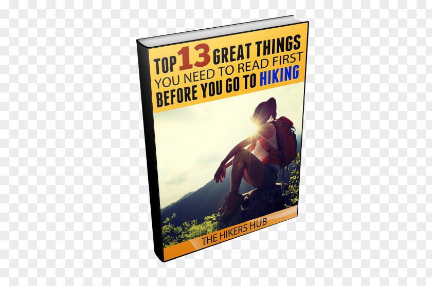 Go Hiking Poster PNG