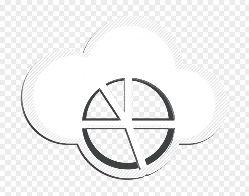 Analytics Icon Chart Cloud PNG