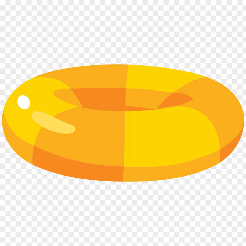 Yellow Swimming Ring PNG