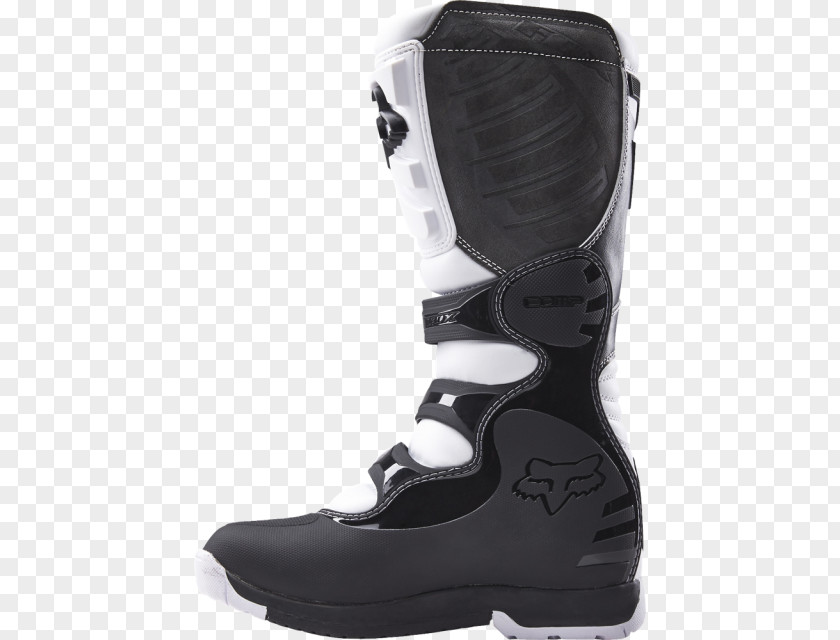 Boot Snow Motorcycle Fox Racing Motocross PNG