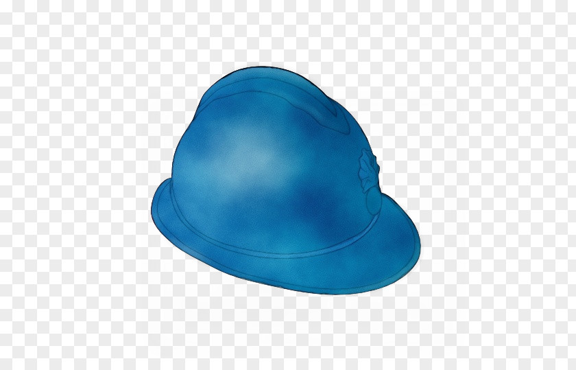 Helmet Headgear Blue Clothing Turquoise Personal Protective Equipment Hat PNG