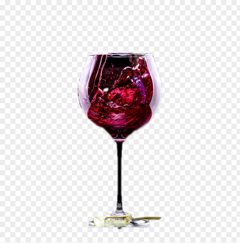 Magic Red Wine Material Figure Glass PNG