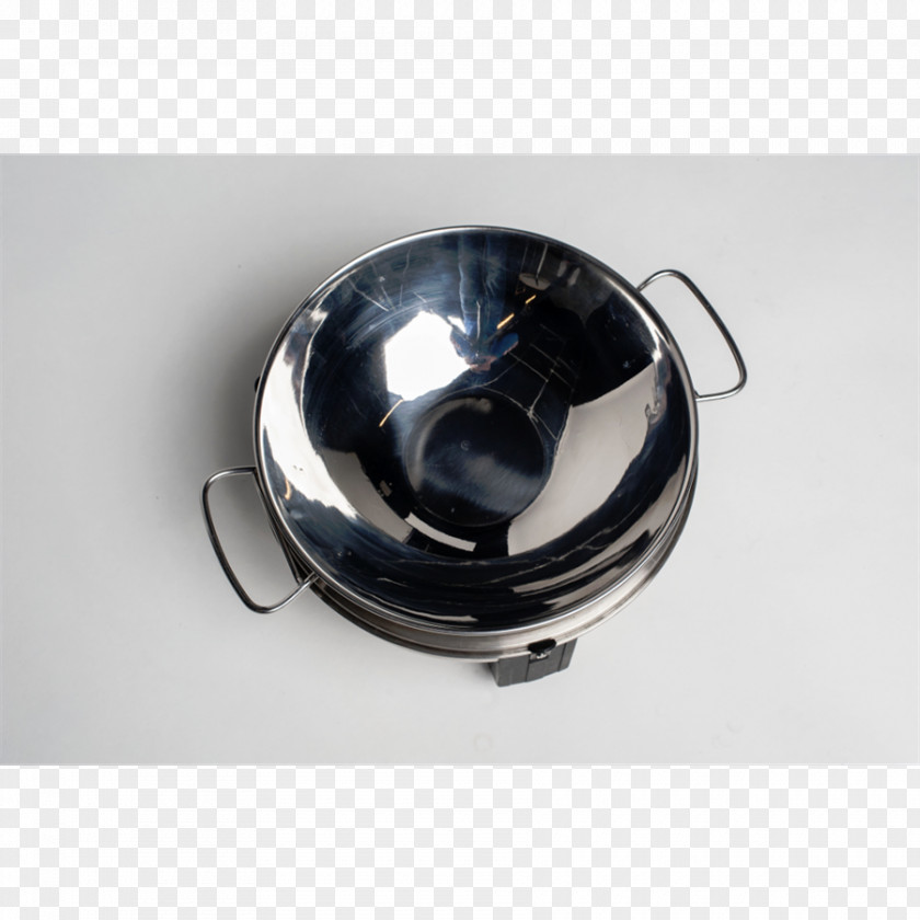 Silver Barbecue Tableware Wok Frying Pan PNG