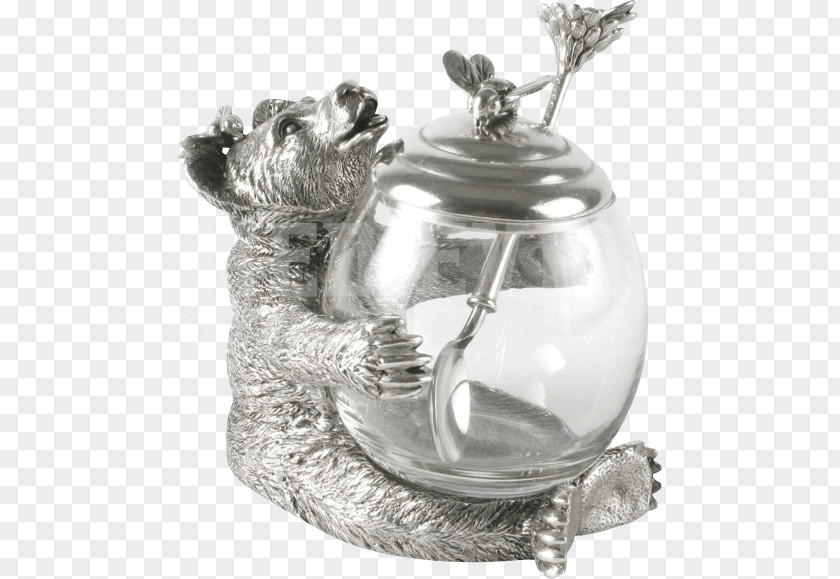 Bee Scarsdale Bear Honeypot PNG