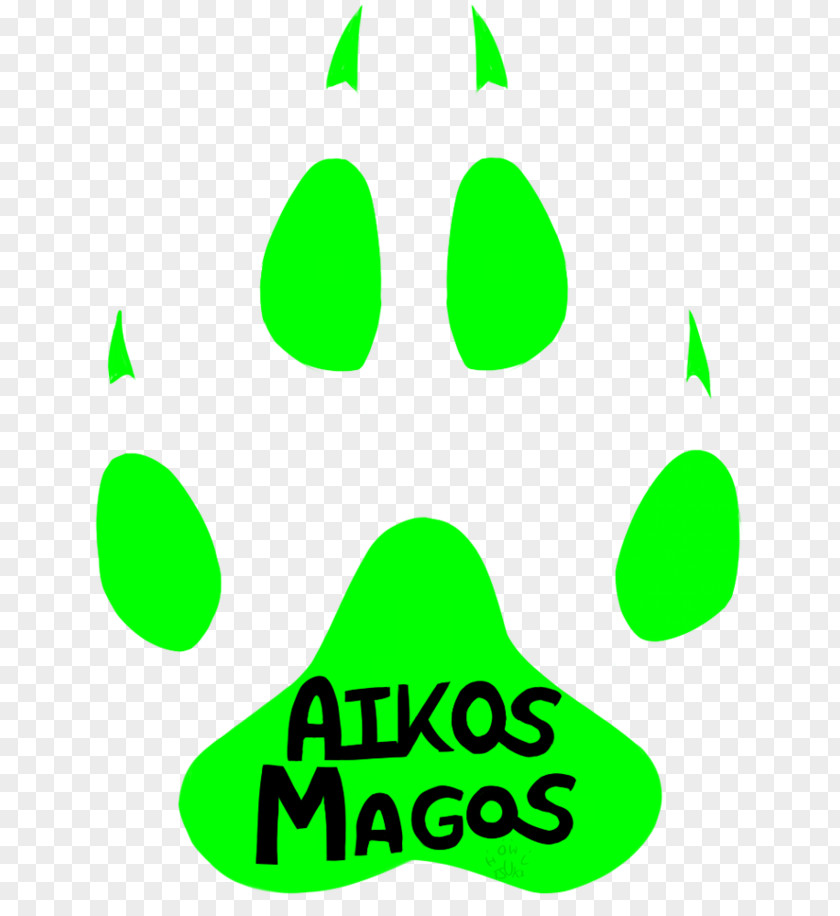 Green Paw Clip Art Product Leaf Logo Line PNG