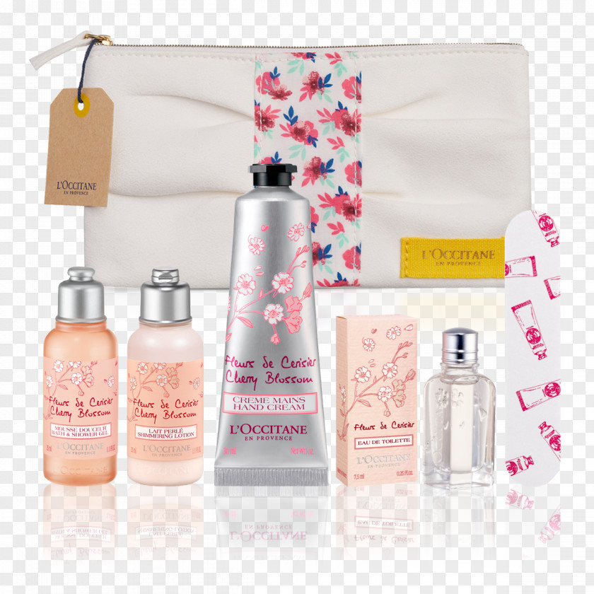 Bus L'Occitane En Provence Glass Bottle Lotion PNG