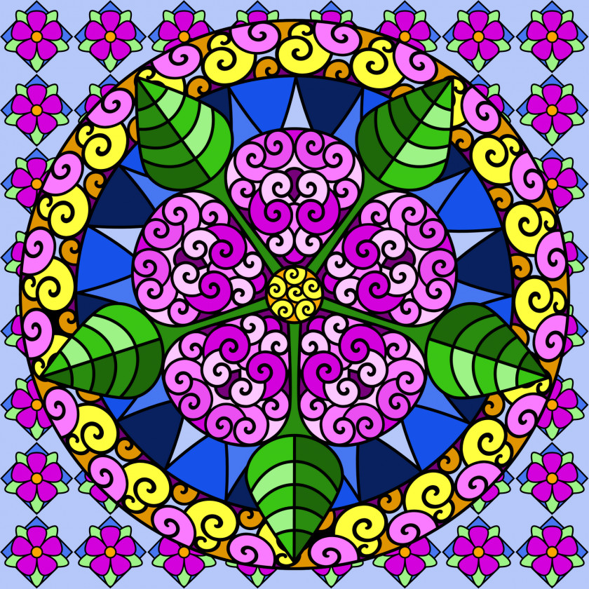 Child Coloring Book Mandala Doodle Adult PNG