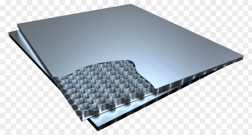 Honeycomb Structure Sandwich Panel Composite Material Aluminium Architectural Engineering PNG