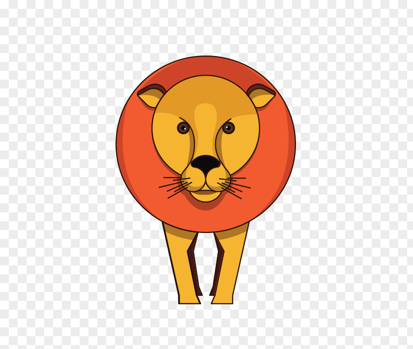 Lion Clip Art Illustration Drawing Zoo PNG