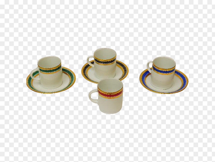 Tirschenreuth Coffee Cup Demitasse Saucer PNG