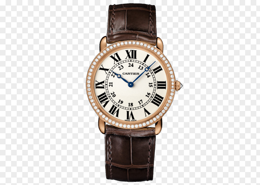 Watch Cartier Ronde Solo Tank Movement PNG