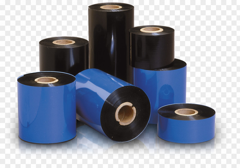 Wax Printing Paper Thermal-transfer Barcode Printer Ribbon Label PNG