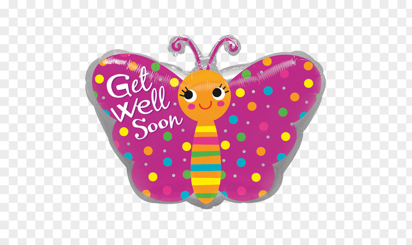 Balloon Toy Butterfly Birthday Gas PNG
