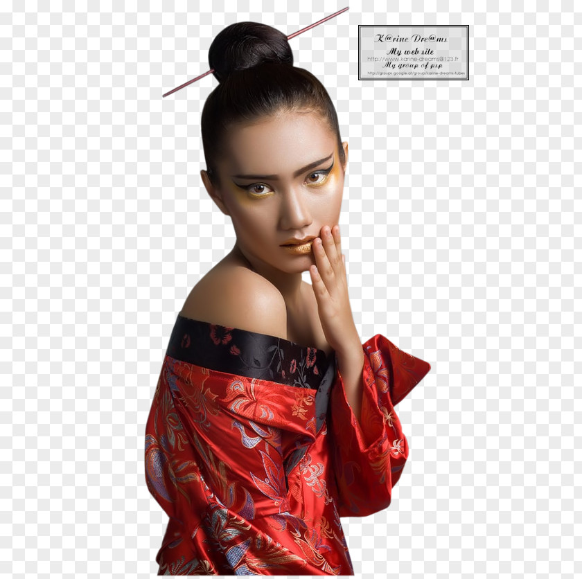 China Woman Geisha PNG