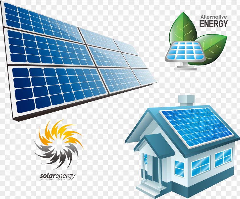 Solar Energy-saving Design Energy Power Panel Renewable PNG