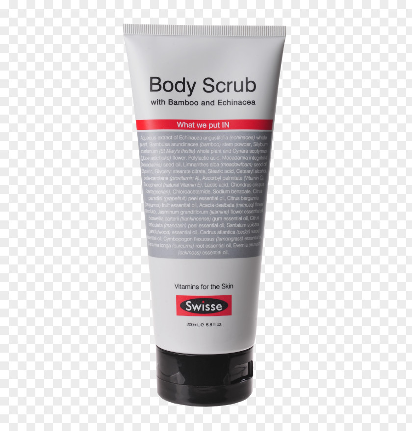 Body Scrub Cream PNG