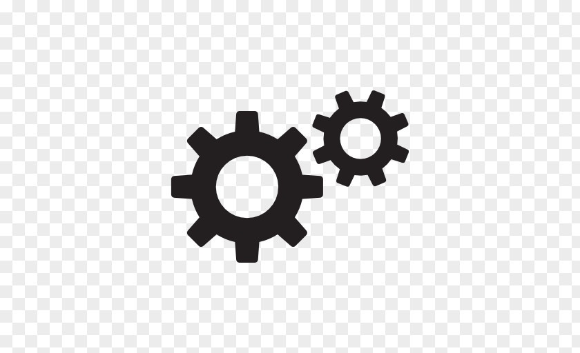 Cogs Icon Adobe Illustrator PNG