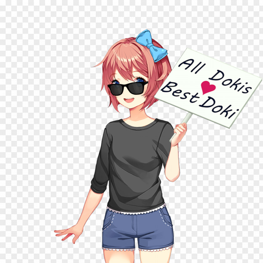 Edit Doki Literature Club! Team Salvato Sprite Video PNG