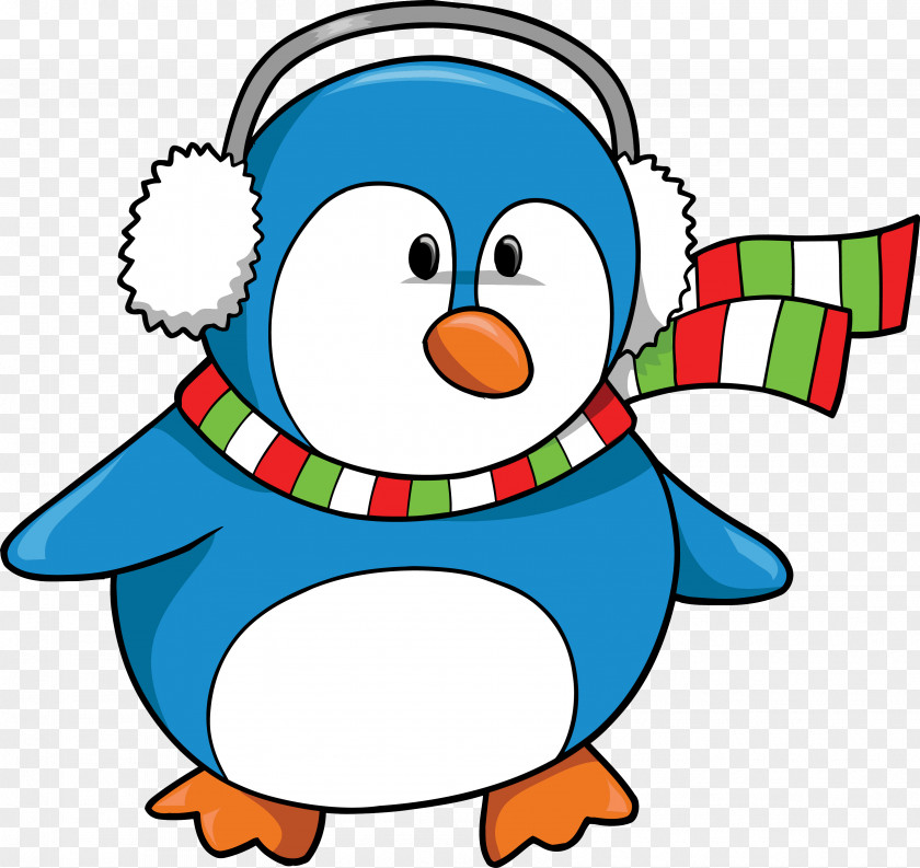 Penguin Child Christmas Ornament PNG