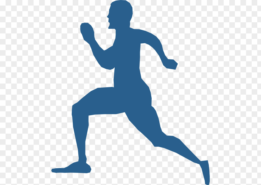 Running Man Stick Figure Clip Art PNG