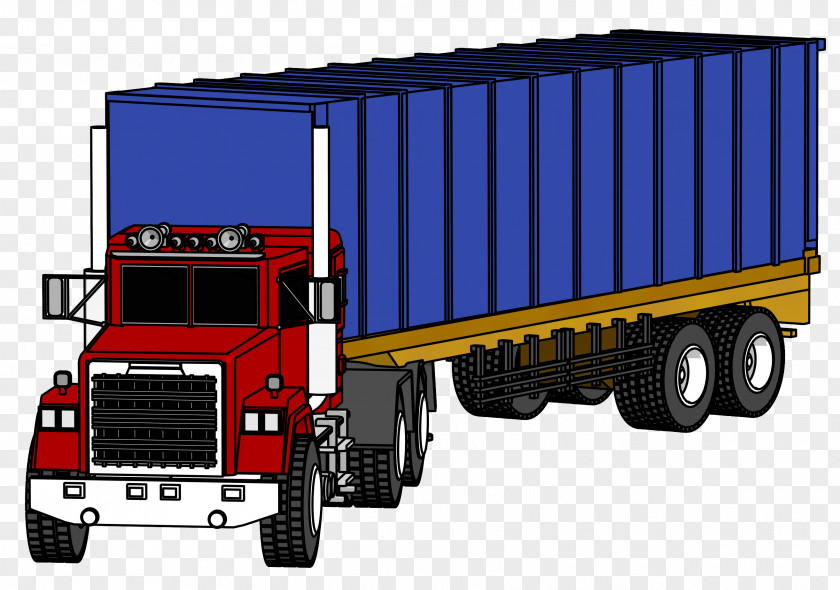 Truck Car Semi-trailer Clip Art PNG