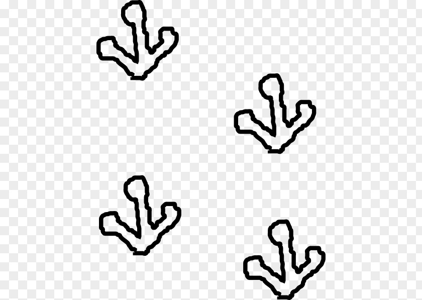 Frog Footprints Cliparts Footprint Lizard Clip Art PNG