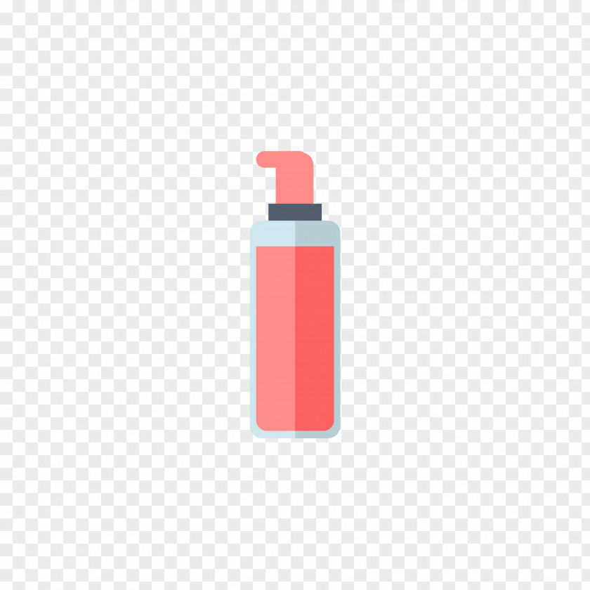 Perfume Bottle Red Pattern PNG