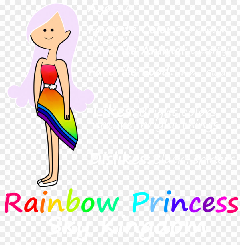 Rainbow Princess Art M Graphic Design Computer PNG