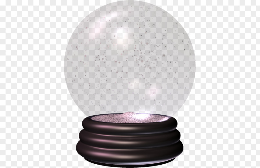 Snow Crystal Ball Globes PNG