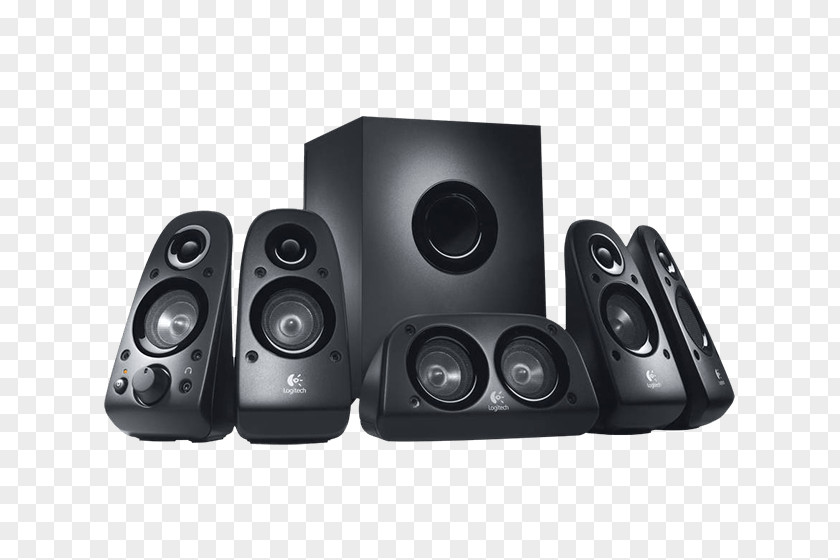 Surround Sound Systems Logitech Z506 5.1 Loudspeaker Home Theater PNG