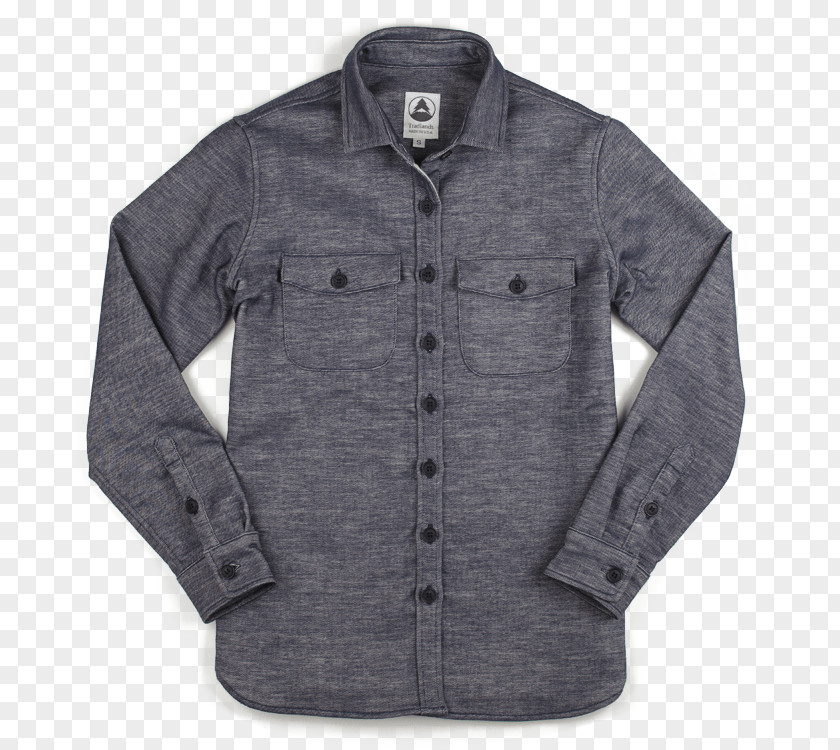 T-shirt Long-sleeved Jacket Button PNG