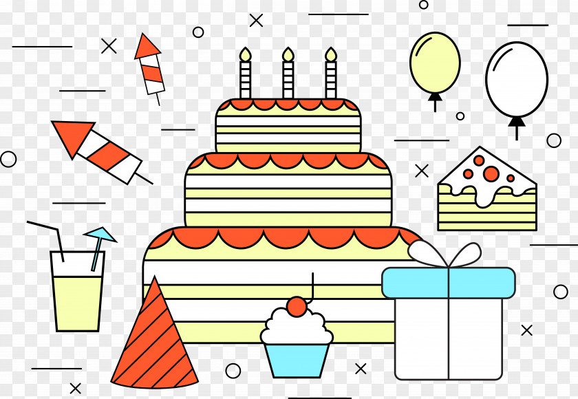 Birthday Cake Download Icon PNG
