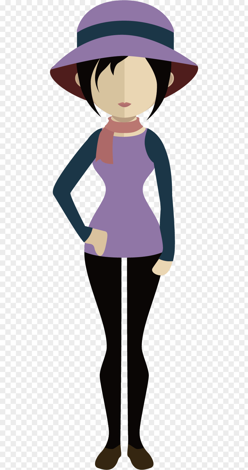 Cartoon Fashion Field Drawing PNG