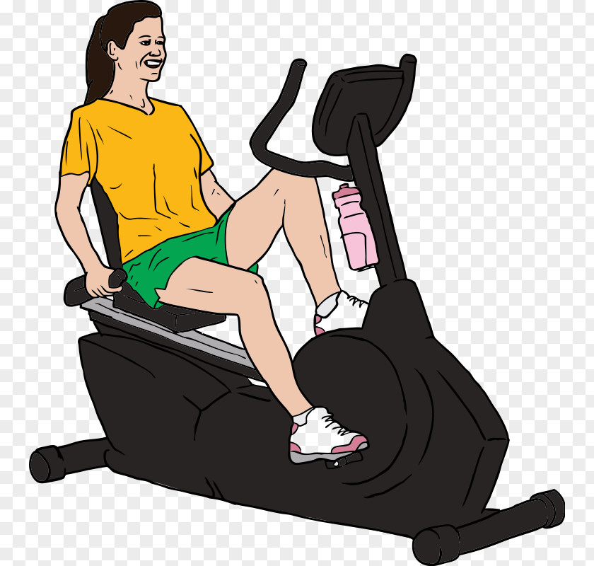 Free Exercise Clipart Bikes Physical Bicycle Clip Art PNG