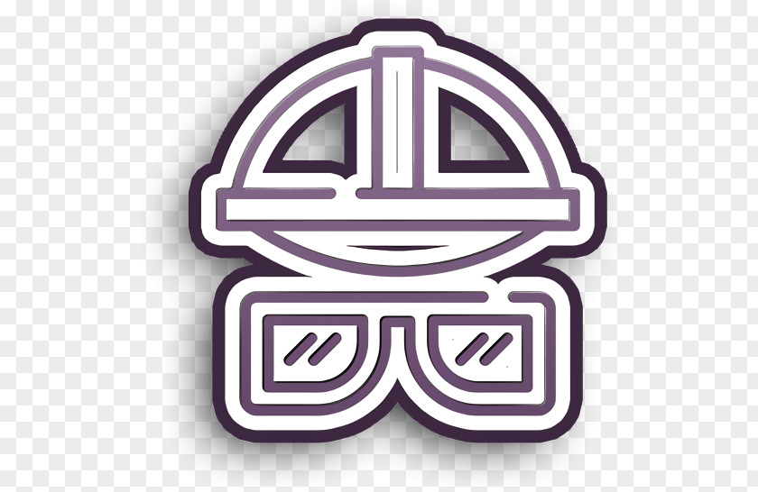 Helmet Icon Construction PNG
