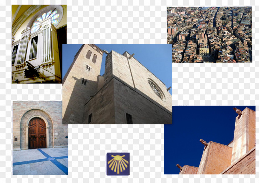 Igualada Facade Roof Property Stock Photography PNG