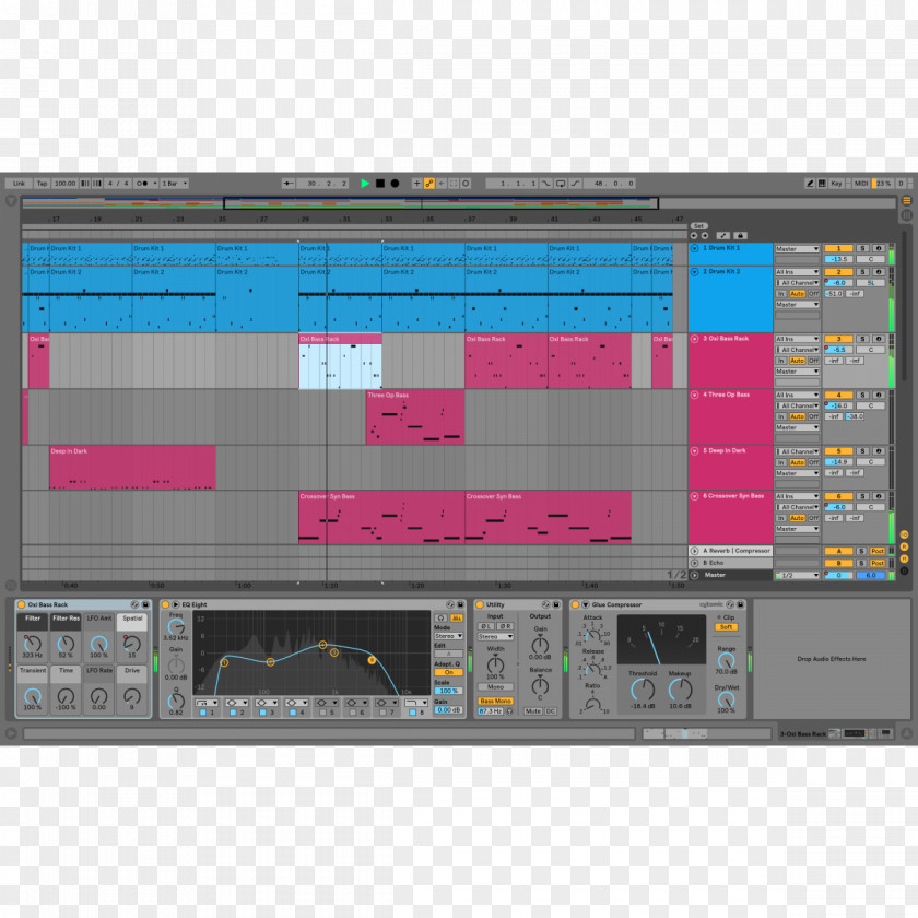 Musical Instruments Ableton Live Push 2 PNG