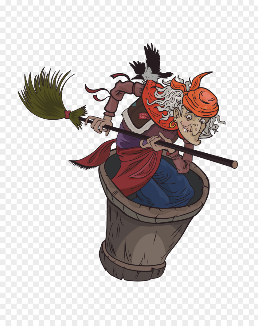 Baba Yaga Animated Cartoon Character Fiction PNG