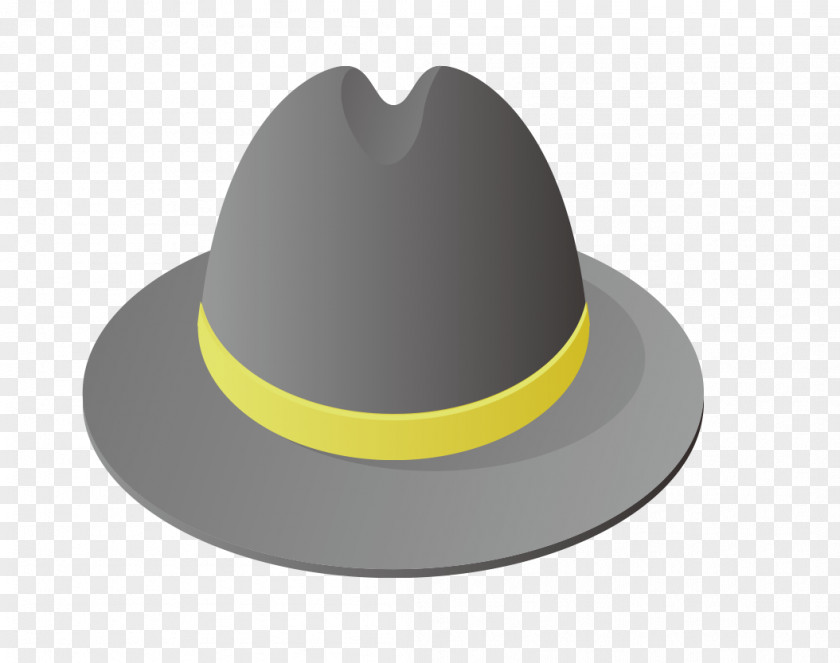 Gent Fedora Hat Design Image PNG