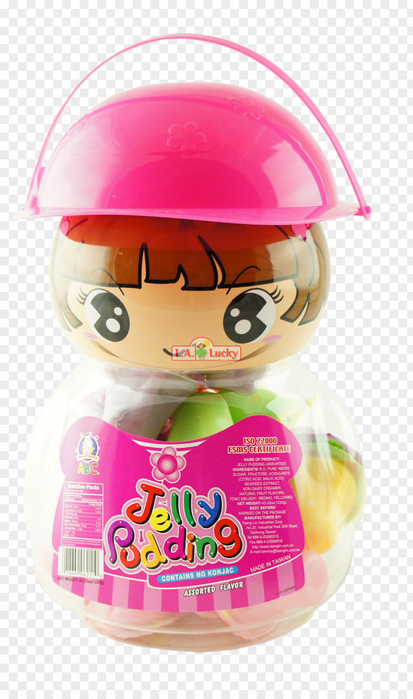 Jelly Pudding Doll Pink M PNG