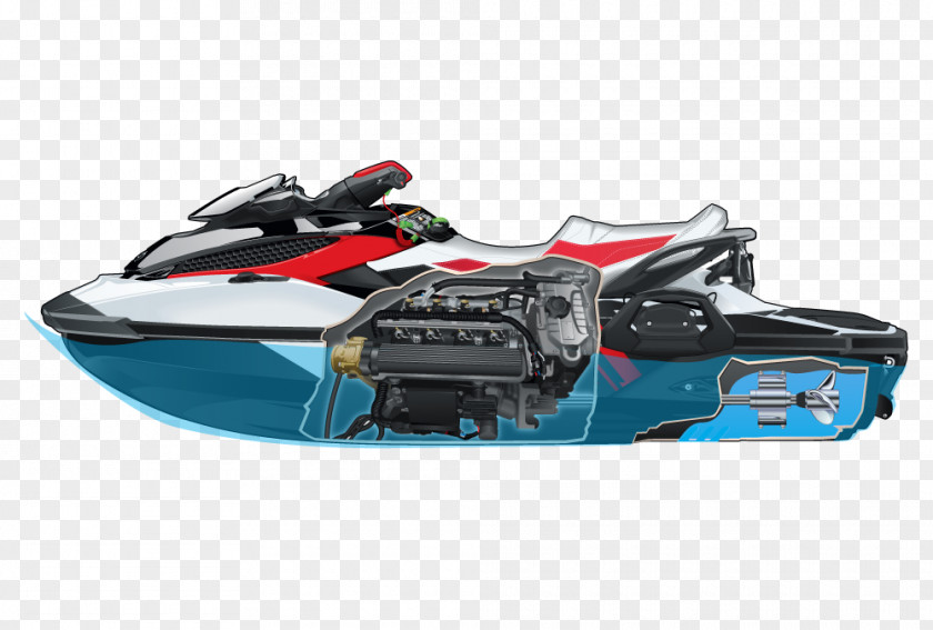 Jet Watercraft Personal Water Craft Sea-Doo Jetboat PNG