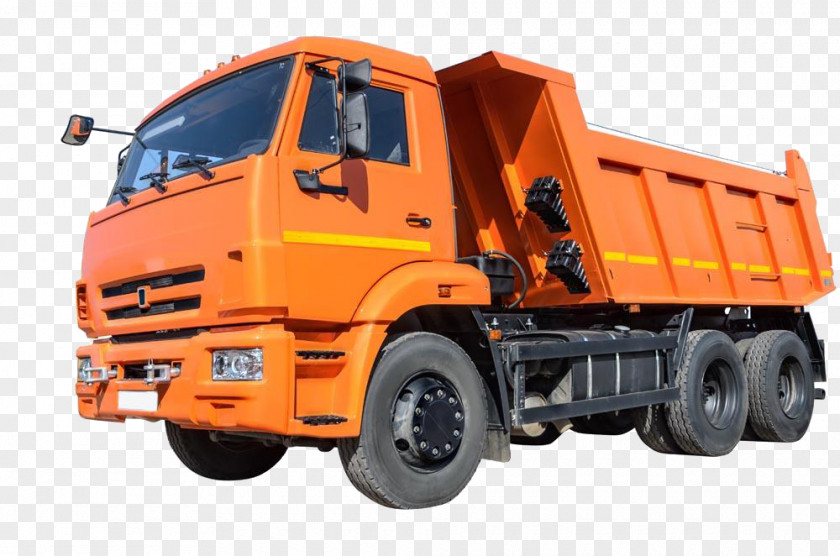 Orange Big Truck Car Photography PNG