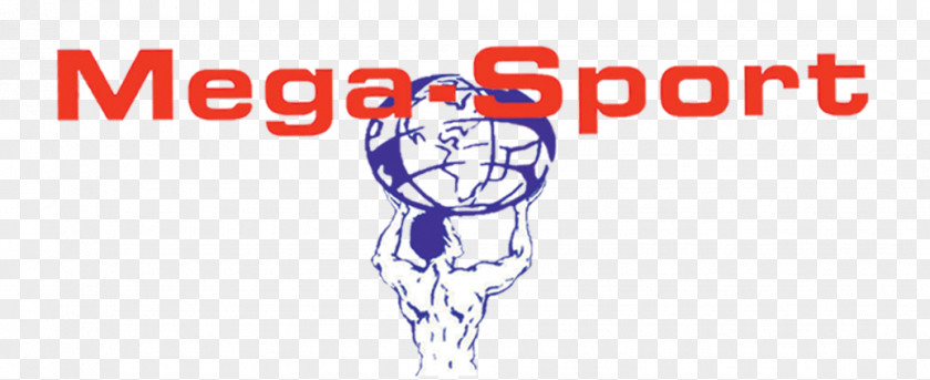 Fitness Studio Mega-Sport Logo Brand Product Sports PNG