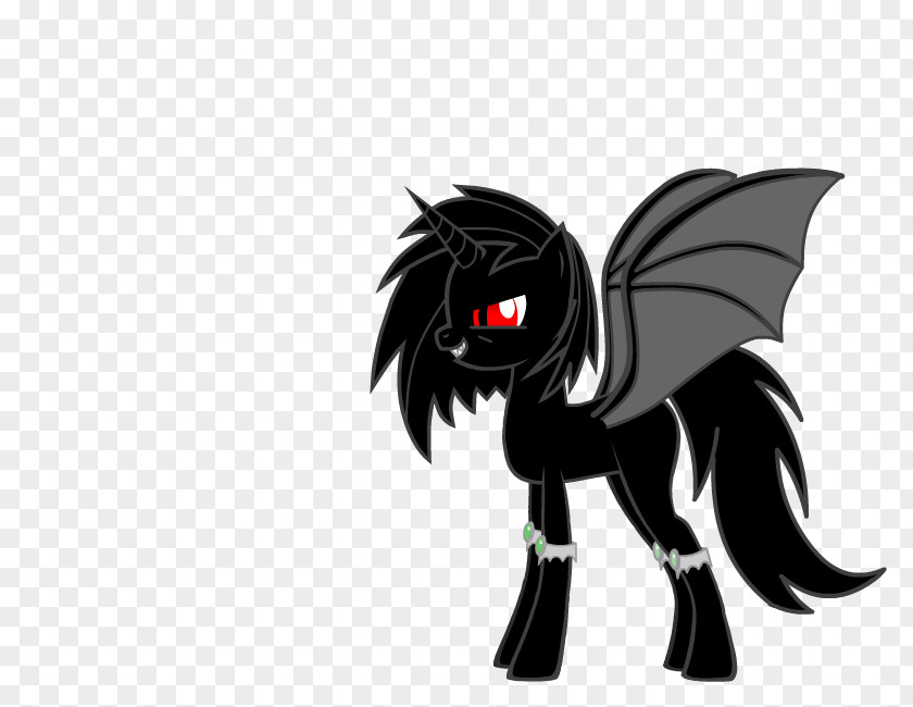 Horse Pony Evil Demon Fluttershy PNG
