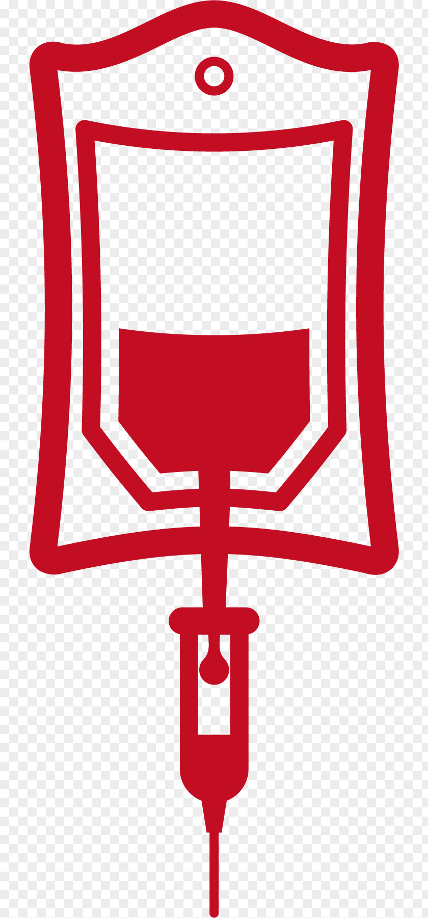 Red Blood Bag Intravenous Therapy Chemotherapy Infusion Pump Icon PNG