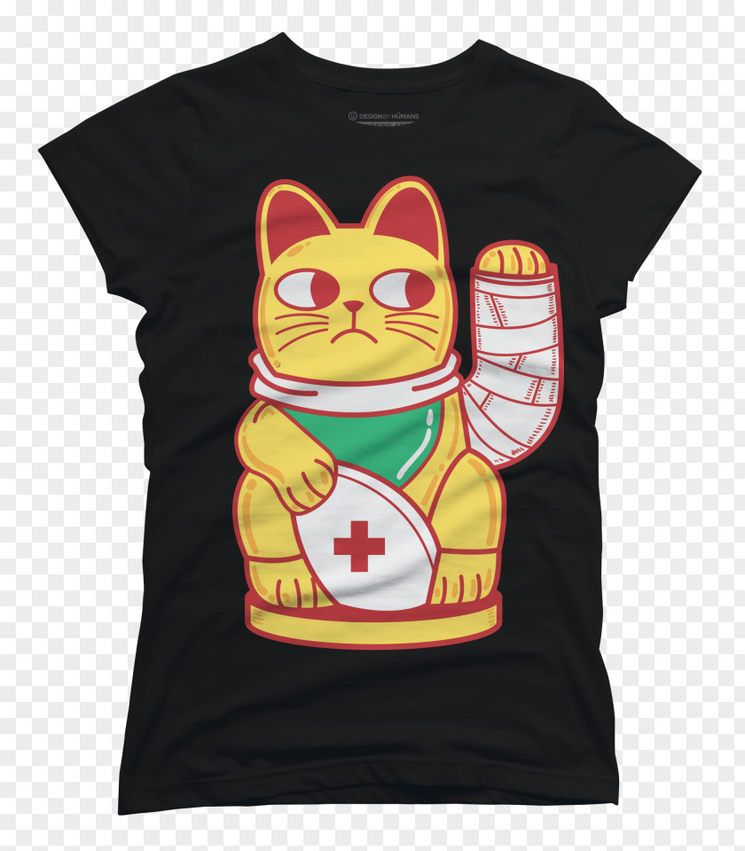 T-shirt Hoodie Cat Bluza Sleeve PNG