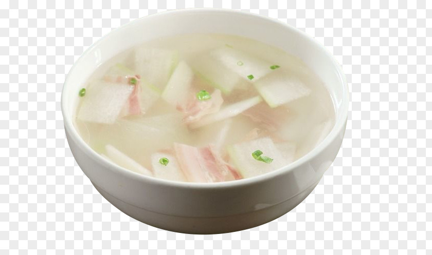 Winter Melon Soup Bacon Wonton Cocido Ribs Pea PNG