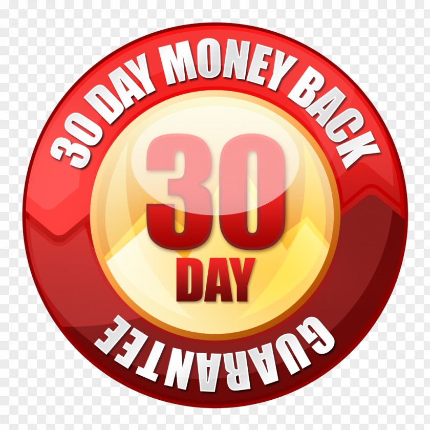 30 Day Guarantee Free Download Money Back Product Return Invoice PNG