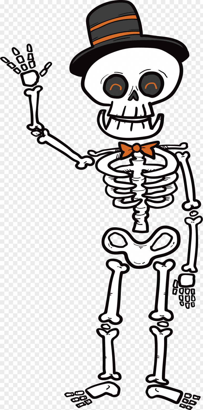 A Greeting Skeleton Human Microsoft PowerPoint Clip Art PNG