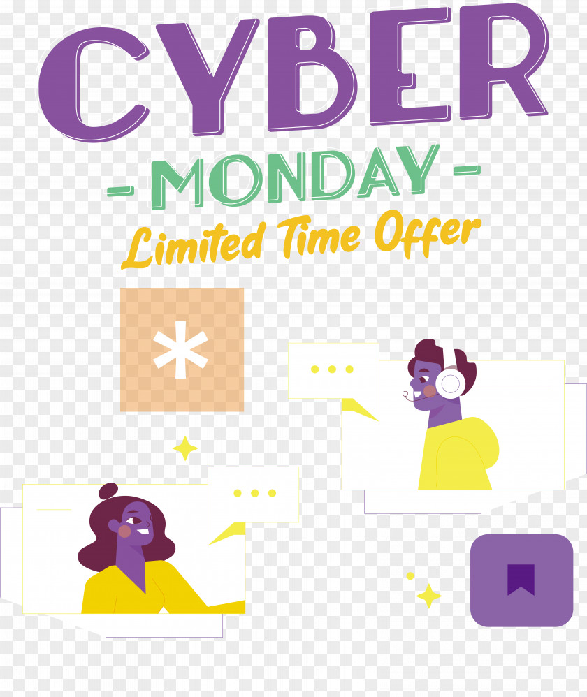 Cyber Monday PNG